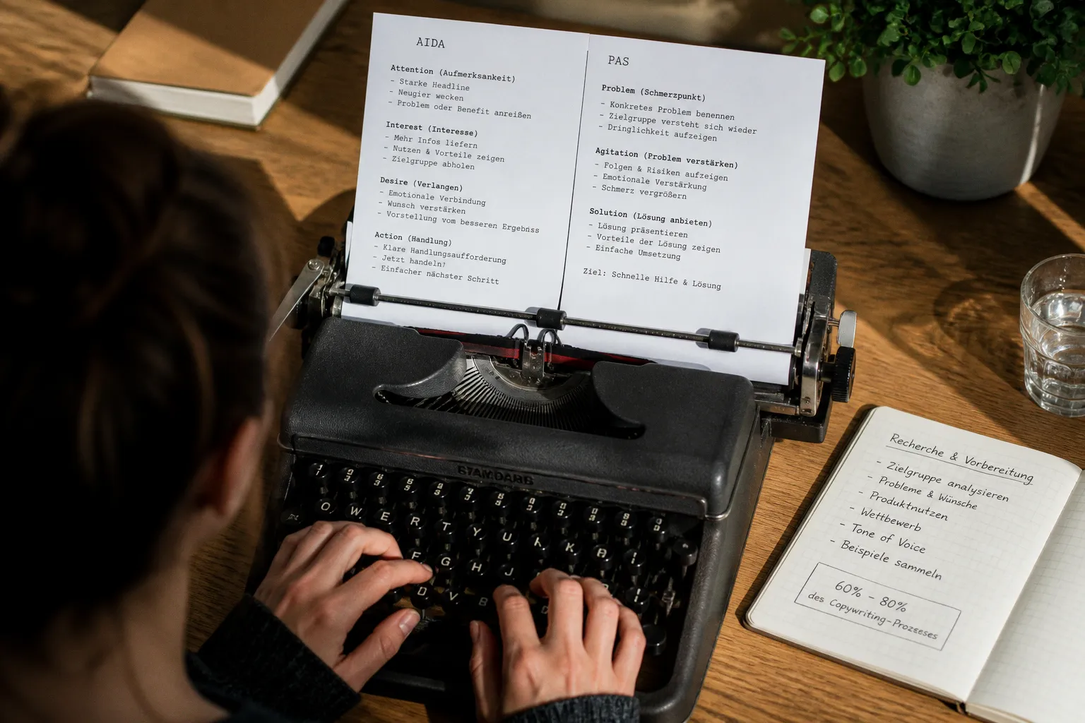 AIDA oder PAS: Welche Copywriting-Formel passt wann?