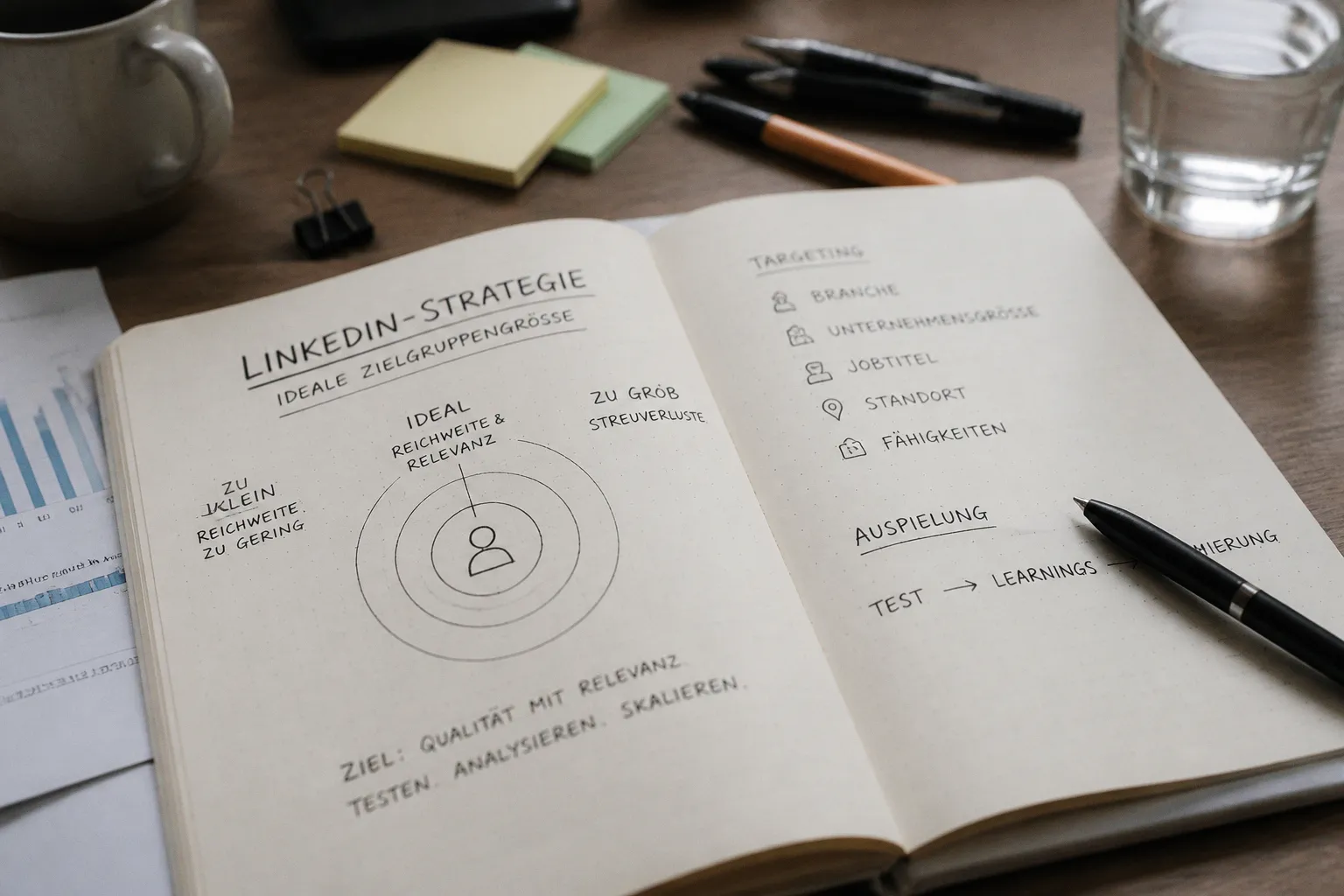 LinkedIn-Strategie für Werbeanzeigen: So finden Sie die ideale Zielgruppengröße